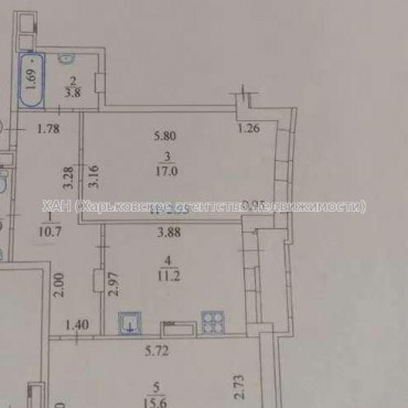 Продам квартиру, Гвардейцев Широнинцев ул. , 2  ком., 65 м², без внутренних работ 