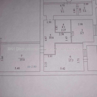 Продам квартиру, Победы просп. , 2 кім., 78 м², авторский дизайн 