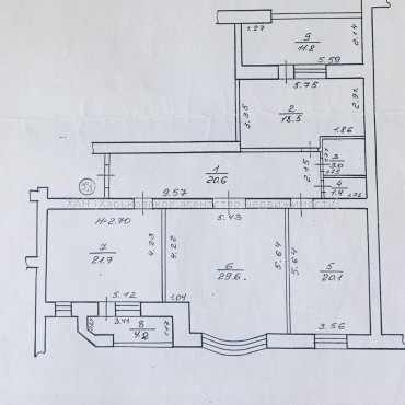Продам квартиру, Героев Харькова просп. , 3 кім., 130 м², евроремонт 