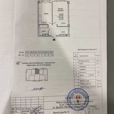 Продам квартиру, Гвардейцев Широнинцев ул. , 1  ком., 42.40 м², без ремонта 