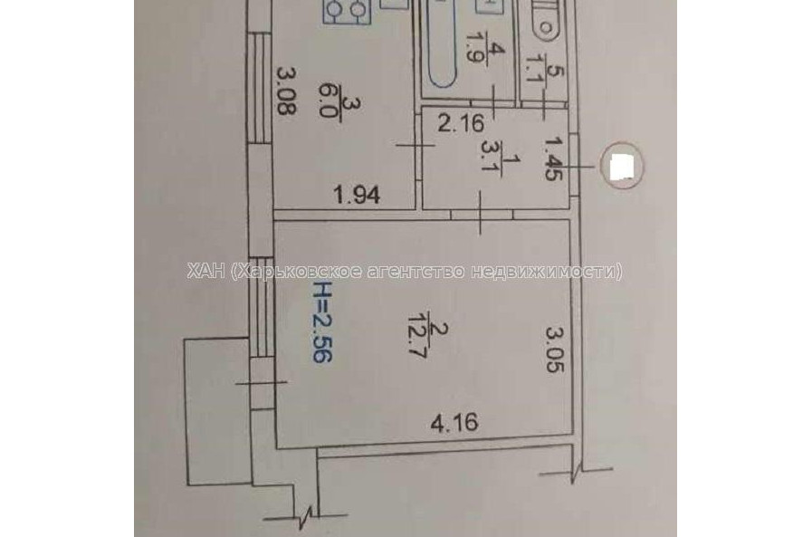 Продам квартиру, Европейская ул. , 1 кім., 26.10 м², косметический ремонт 