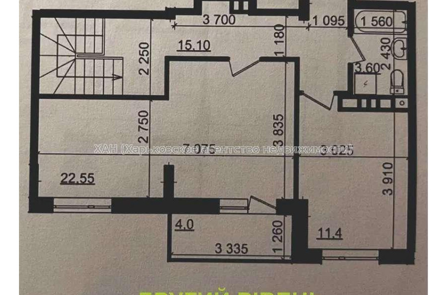 Продам квартиру, Льва Ландау просп. , 3  ком., 105 м², без внутренних работ 