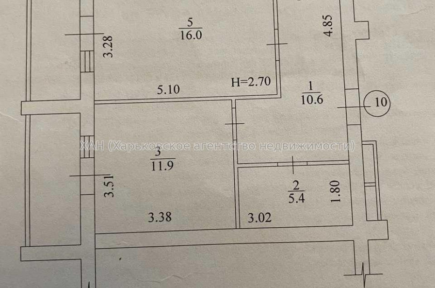 Продам квартиру, Домостроительная ул. , 1 кім., 52 м², капитальный ремонт 
