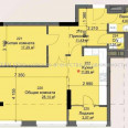 Продам квартиру, Молочная ул. , 2  ком., 84 м², без внутренних работ 