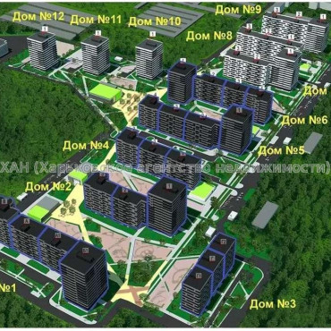 Продам квартиру, Героев Харькова просп. , 2 кім., 82 м², без ремонта 