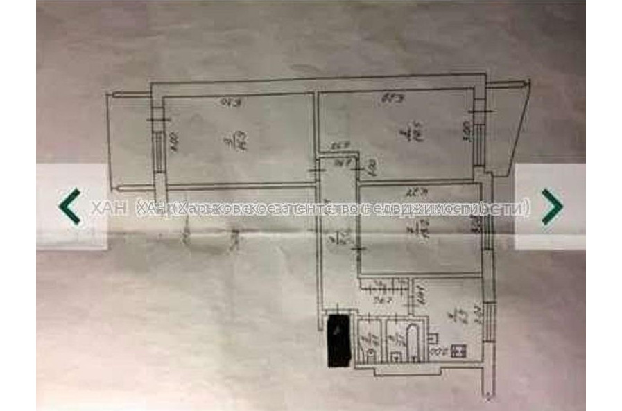 Продам квартиру, Гвардейцев Широнинцев ул. , 3 кім., 65 м², без отделочных работ 