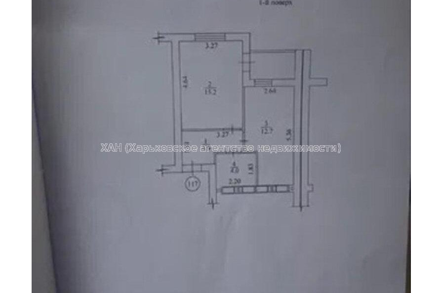 Продам квартиру, Шевченко ул. , 1 кім., 40 м², без внутренних работ 