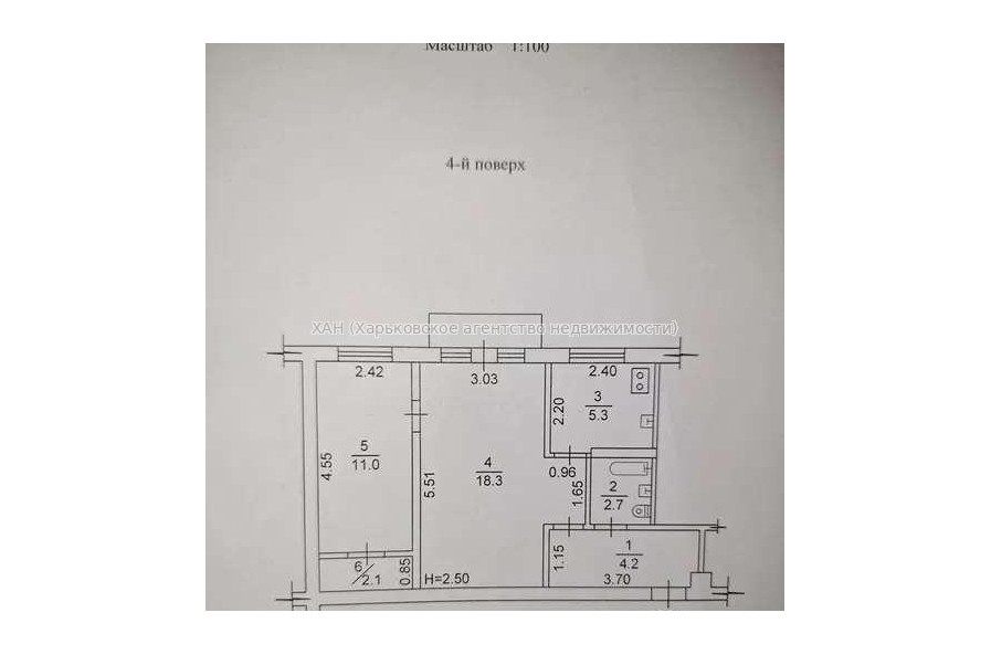 Продам квартиру, Каденюка ул. , 2  ком., 44 м², капитальный ремонт 