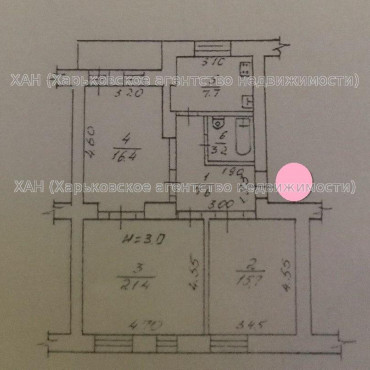 Продам квартиру, Чернышевская ул. , 3 кім., 73.80 м², косметический ремонт 