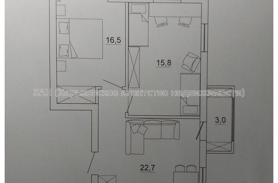 Продам квартиру, Библика ул. , 3 кім., 62 м², капитальный ремонт 