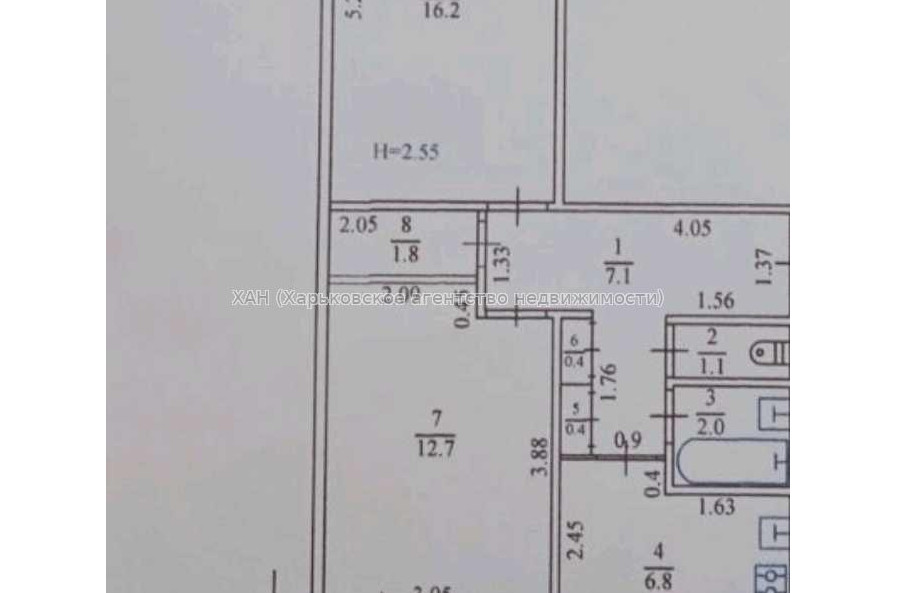 Продам квартиру, Фесенковский въезд , 2 кім., 51 м², советский ремонт 