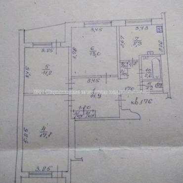 Продам квартиру, Победы просп. , 3 кім., 70 м², частичный ремонт  - фото 6 Продам квартиру, Победы просп. , 3 кім., 70 м², частичный ремонт