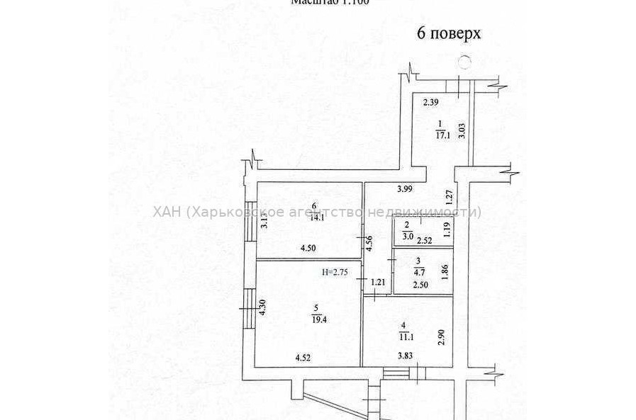 Продам квартиру, Гвардейцев Широнинцев ул. , 2 кім., 75 м², капитальный ремонт 