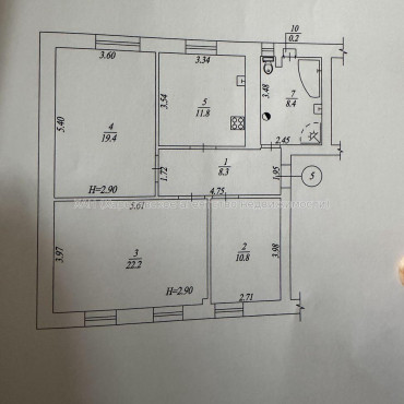 Продам квартиру, Глобинская ул. , 3 кім., 83 м², капитальный ремонт 