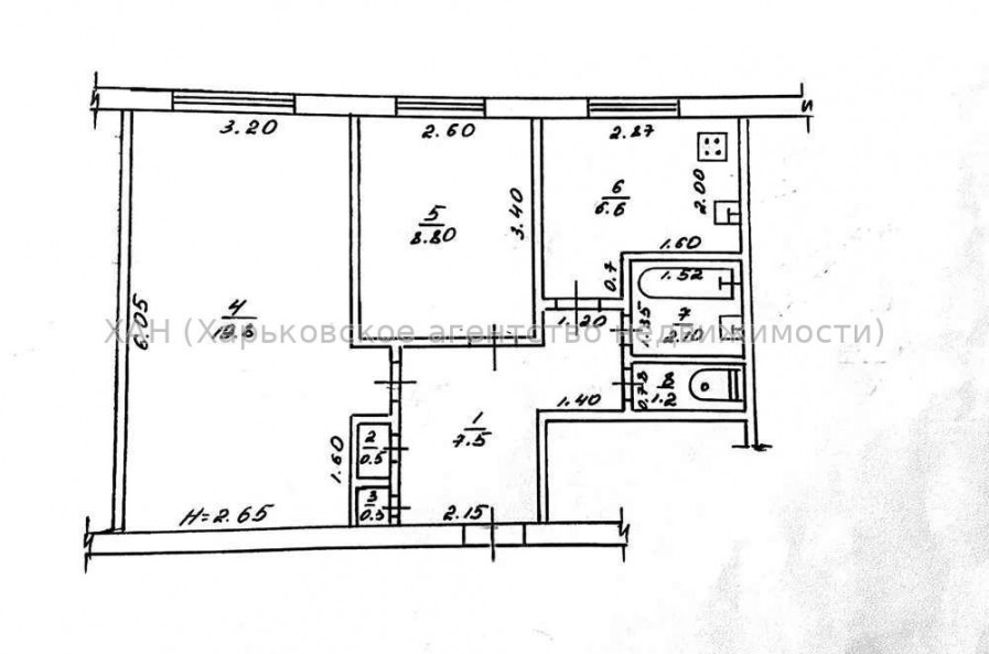 Продам квартиру, Аэрокосмический пр. , 2  ком., 42 м², косметический ремонт 