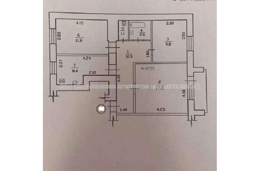 Продам квартиру, Единства ул. , 3  ком., 63 м², евроремонт 