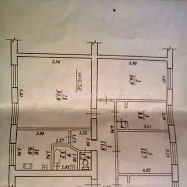 Продам квартиру, Шекспира ул. , 5 кім., 104.80 м², без ремонта 