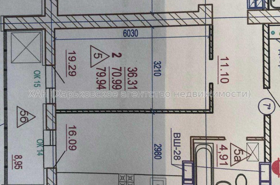 Продам квартиру, Шекспира пер. , 2 кім., 79 м², без ремонта 