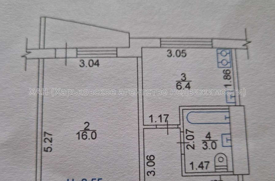 Продам квартиру, Ахсарова Энвера ул. , 1  ком., 33 м², частичный ремонт 