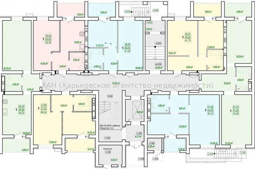 Продам квартиру, Полтавский Шлях ул. , 1  ком., 38 м², без внутренних работ 