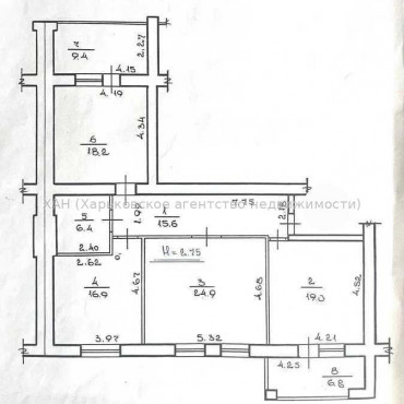 Продам квартиру, Лебединская ул. , 3  ком., 117 м², евроремонт  - фото 15 Продам квартиру, Лебединская ул. , 3  ком., 117 м², евроремонт