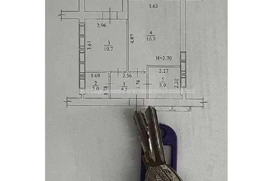 Продам квартиру, Шевченко ул. , 1 кім., 45 м², без внутренних работ 