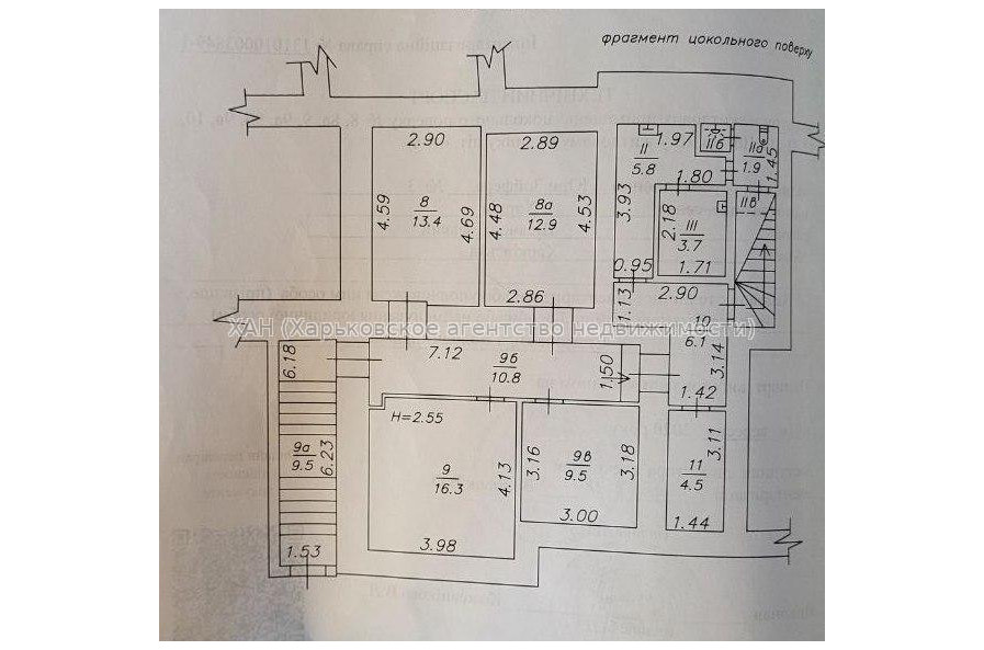 Продам нежилую недвижимость, помещение свободного назначения , 6  ком., 95.60 м², косметический ремонт 