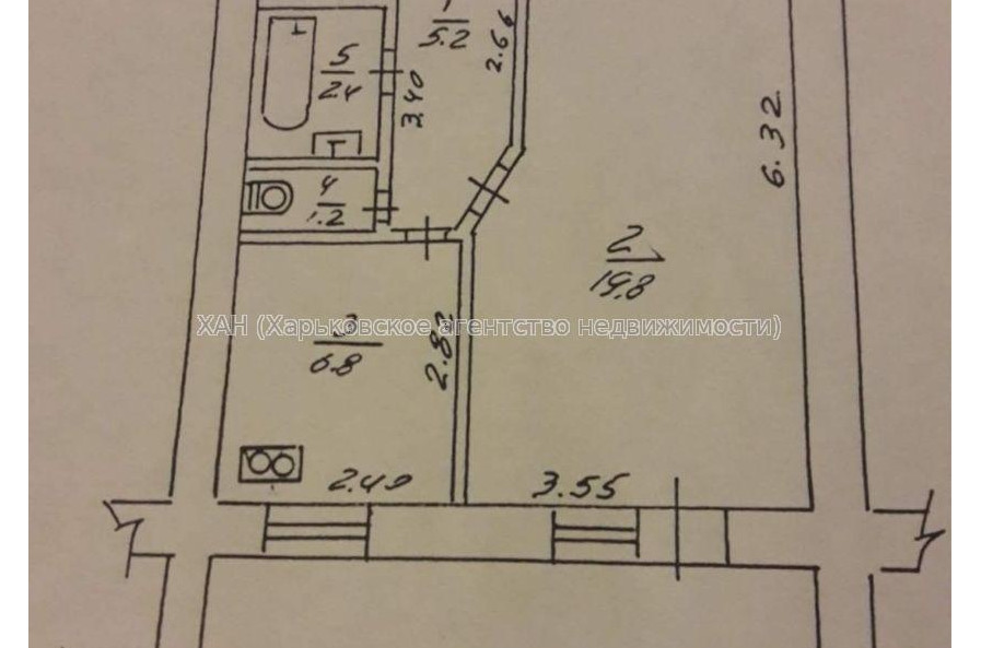 Продам квартиру, Власенко ул. , 1  ком., 39 м², косметический ремонт 