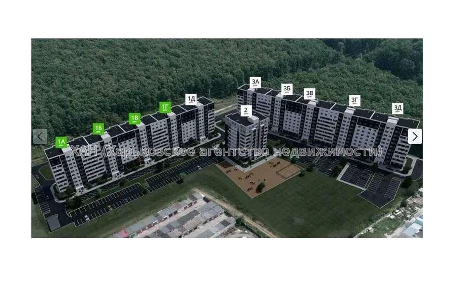 Продам квартиру, Победы просп. , 1 кім., 46 м², без внутренних работ 