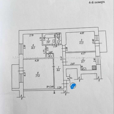 Продам квартиру, Единства ул. , 3  ком., 65 м², косметический ремонт  - фото 16 Продам квартиру, Единства ул. , 3  ком., 65 м², косметический ремонт
