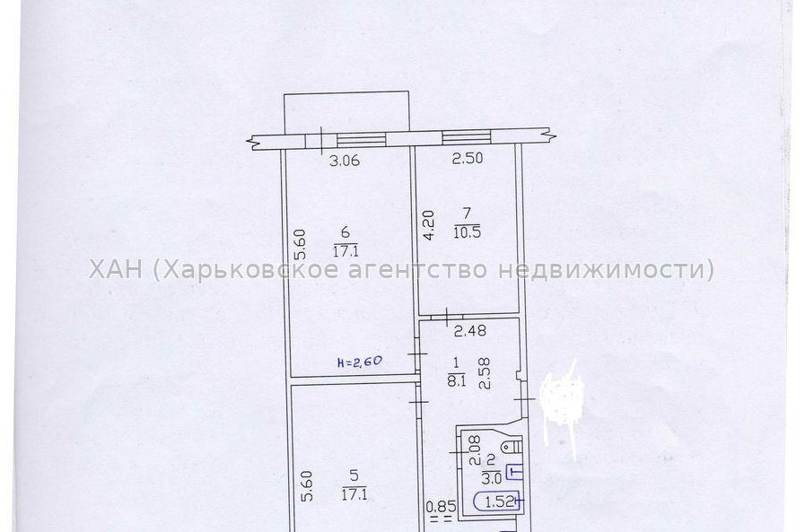 Продам квартиру, Гвардейцев Широнинцев ул. , 3  ком., 62.40 м², капитальный ремонт 