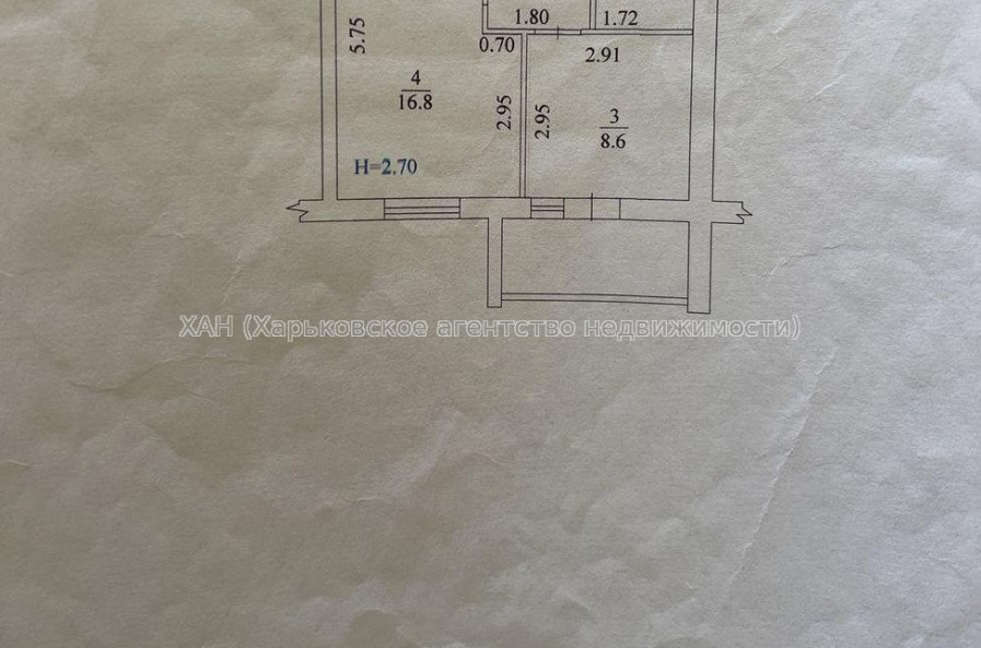 Продам квартиру, Любови Малой  просп. , 1 кім., 37.10 м², евроремонт 