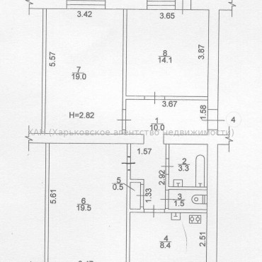 Продам квартиру, Харьковская наб. , 3 кім., 76 м², советский ремонт  - фото 13 Продам квартиру, Харьковская наб. , 3 кім., 76 м², советский ремонт