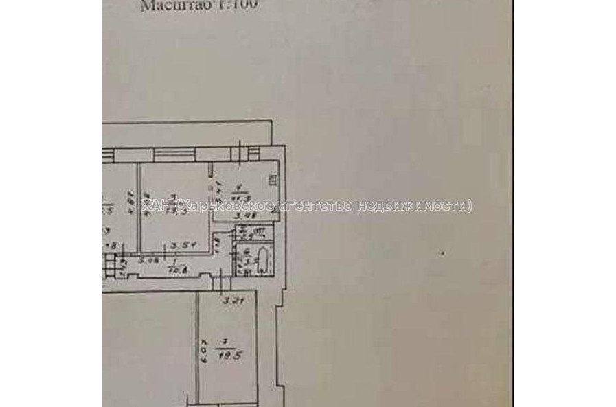 Продам квартиру, Армянский пер. , 3  ком., 86 м², капитальный ремонт 