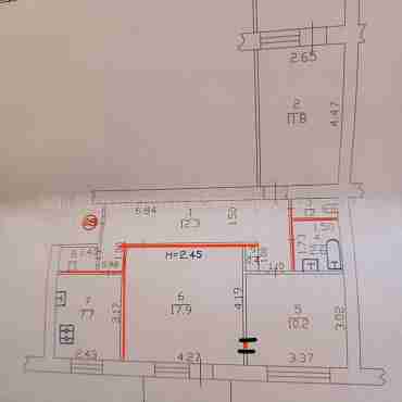 Продам квартиру, Селянская ул. , 3  ком., 70 м², без внутренних работ 