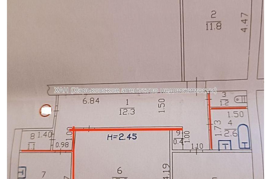 Продам квартиру, Селянская ул. , 3  ком., 70 м², без внутренних работ 