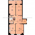 Продам квартиру, Гвардейцев Широнинцев ул. , 3 кім., 90 м², без внутренних работ 