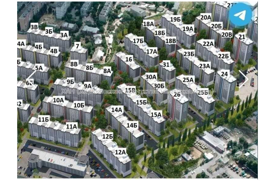 Продам квартиру, Полтавский Шлях ул. , 2  ком., 68.45 м², без внутренних работ 