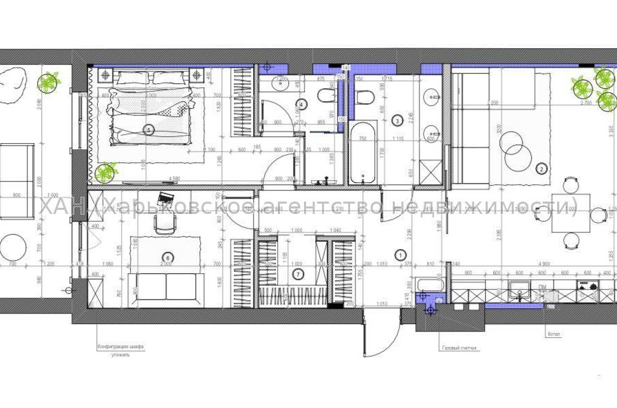 Продам квартиру, Профессорская ул. , 3 кім., 130 м², авторский дизайн 