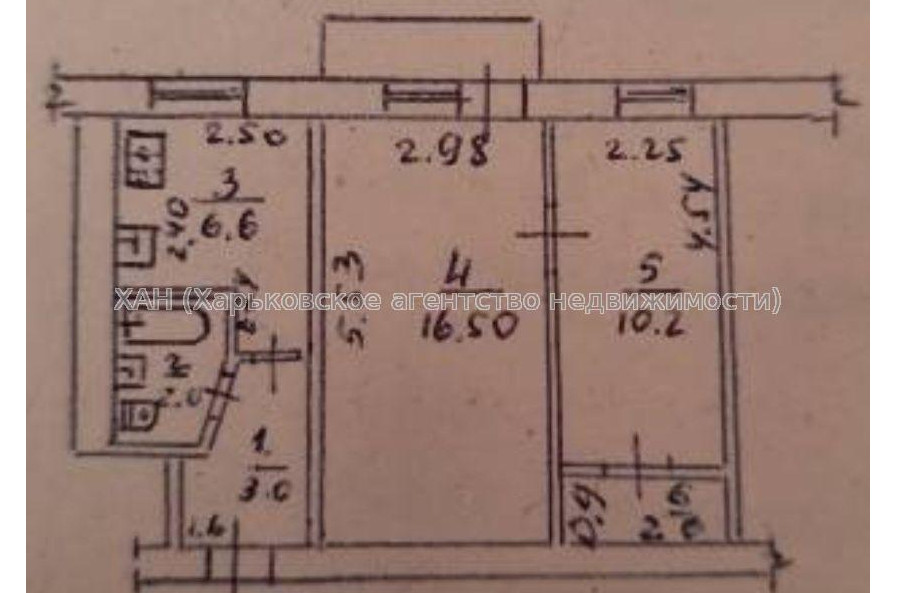 Продам квартиру, Героев Харькова просп. , 2  ком., 43 м², косметический ремонт 