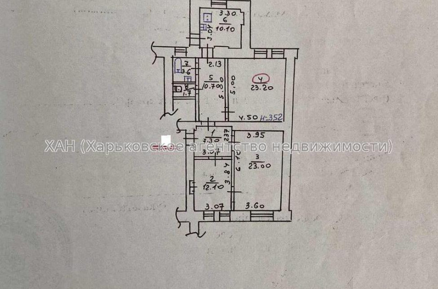 Продам квартиру, Пушкинский въезд , 3  ком., 96 м², евроремонт 