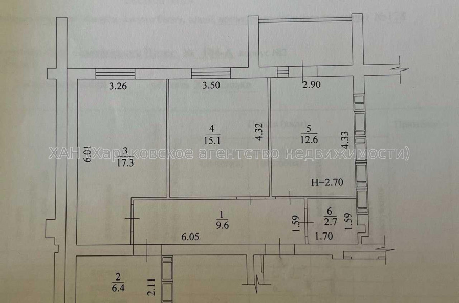 Продам квартиру, Полтавский Шлях ул. , 2 кім., 68 м², без внутренних работ 