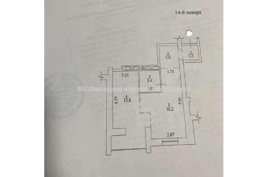 Продам квартиру, Полтавский Шлях ул. , 1 кім., 43 м², авторский дизайн 