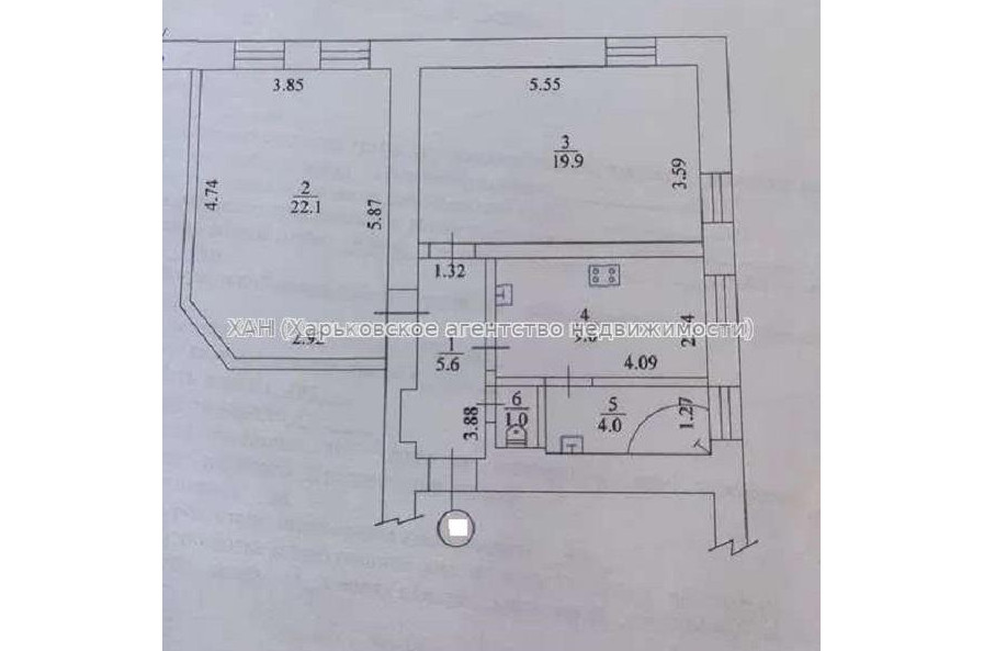 Продам квартиру, Рымарская ул. , д. 17 , 2 кім., 62 м², косметический ремонт 