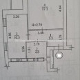 Продам квартиру, Шевченко ул. , 1 кім., 39.40 м², без внутренних работ 