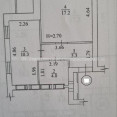 Продам квартиру, Шевченко ул. , 1 кім., 39.40 м², без внутренних работ 