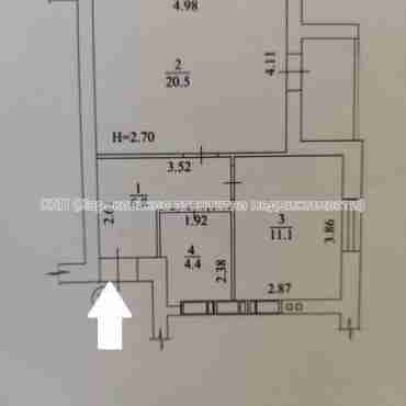 Продам квартиру, Борткевича ул. , 1  ком., 46 м², без внутренних работ 