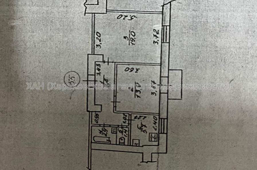 Продам квартиру, Героев Харькова просп. , 2 кім., 51 м², капитальный ремонт 