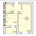 Продам квартиру, Шевченко ул. , 1  ком., 37 м², без внутренних работ 