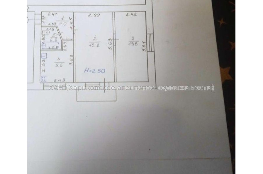 Продам квартиру, Кашубы ул. , 2  ком., 45 м², капитальный ремонт 